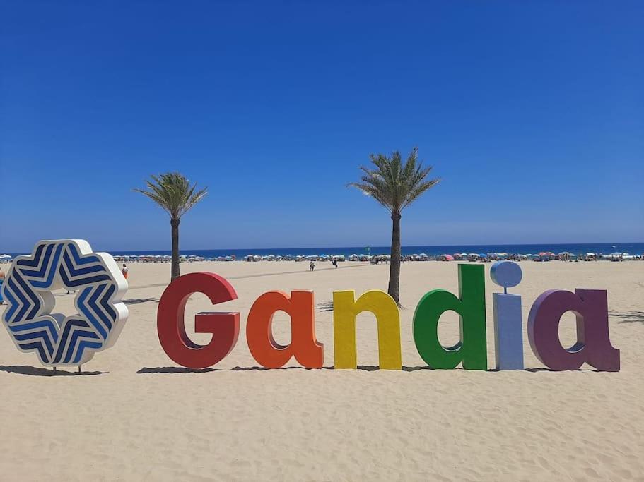 Apartamento En El Grao De Gandía Exteriör bild